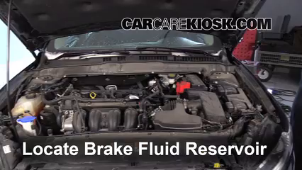 2013-2016 Ford Fusion Brake Fluid Level Check - 2014 Ford Fusion SE 2